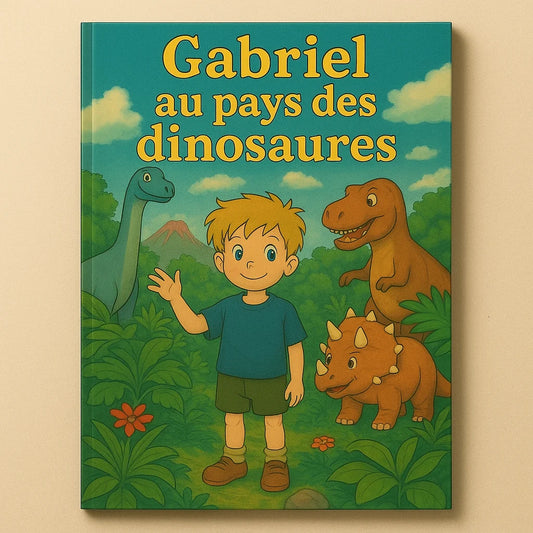 [Prénom] au pays des dinosaures